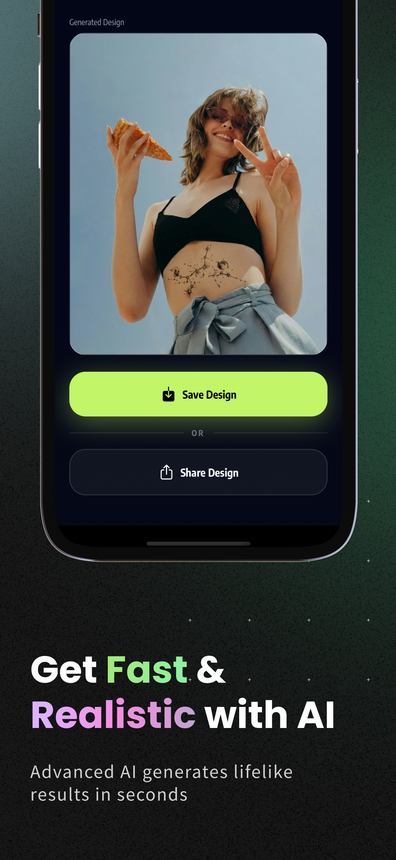 Tattoo & Piercing AI Example 3